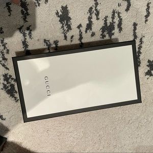 authentic gucci shoe box